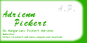 adrienn pickert business card